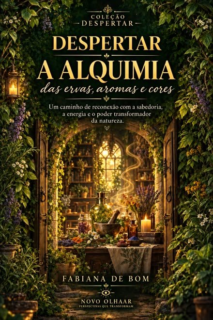 Capa de A Alquimia das Ervas, Aromas e Cores